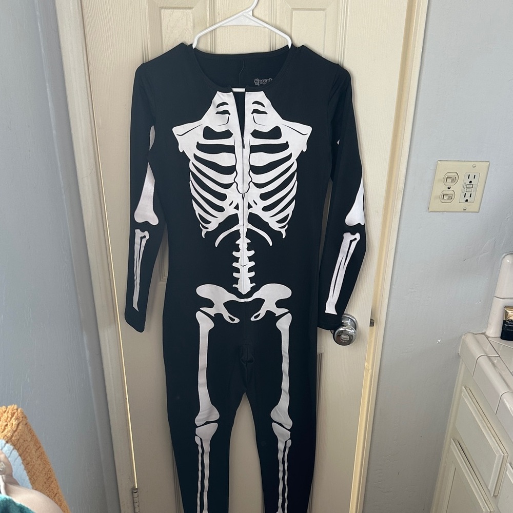 Tipsy Elves Black Skeleton Jumpsuit